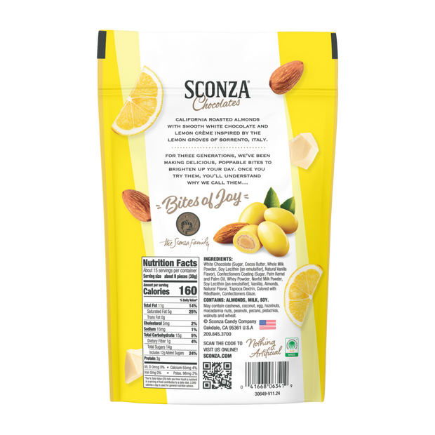 Lemoncello Almonds, 16 oz