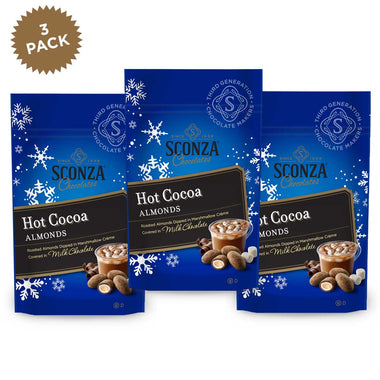 3pack hot cocoa almonds