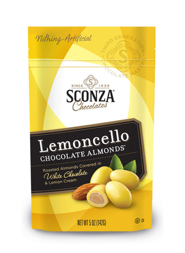 Lemoncello Chocolate Almonds®, 5oz