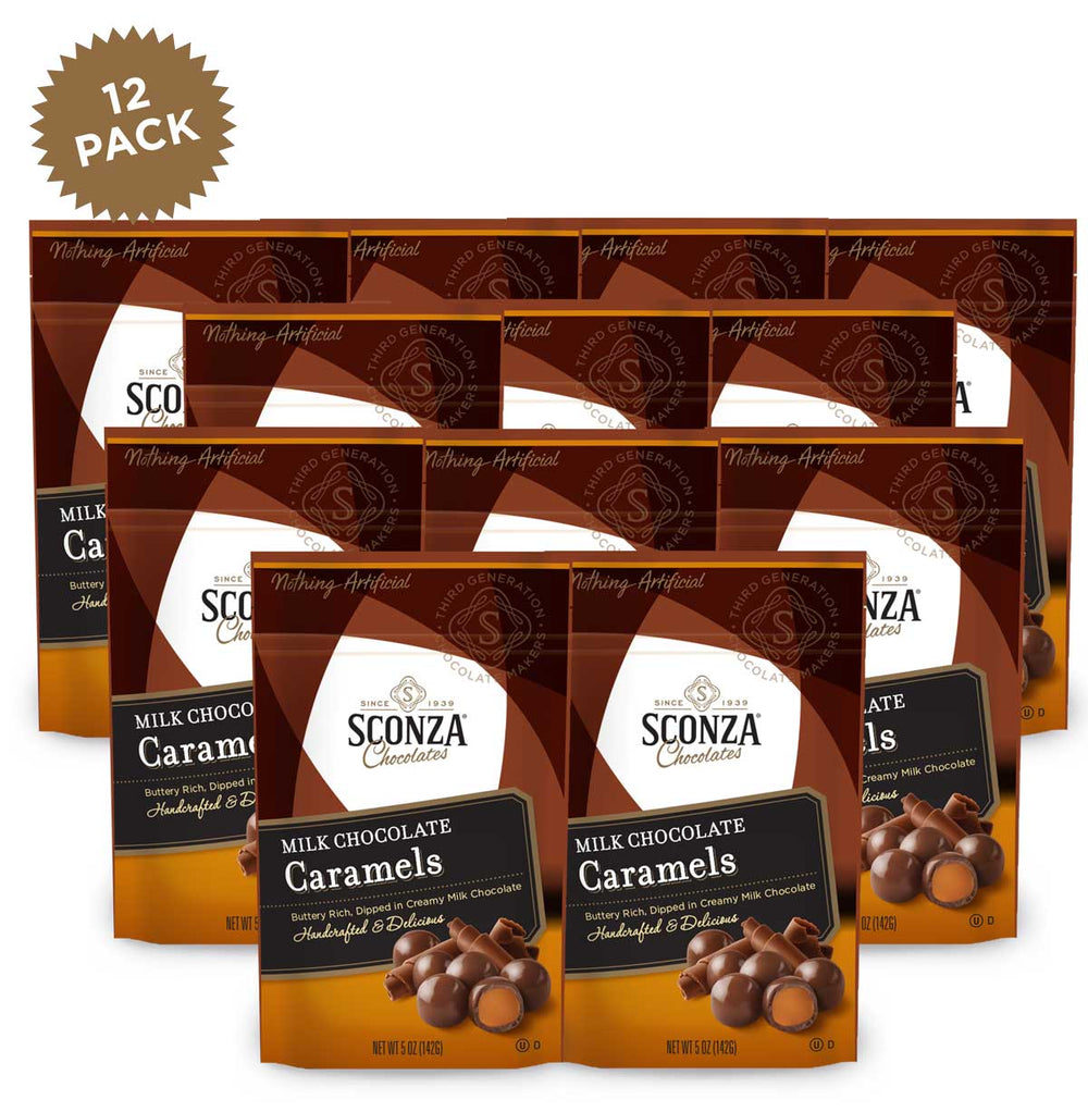 Buy wholesale Caramel Michoko with milk chocolate - Pack of 10