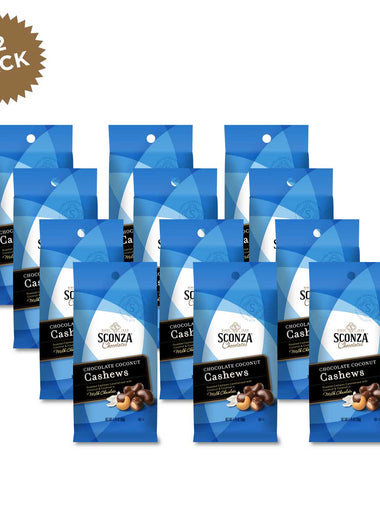 Chocolate Coconut Cashews, 1.75oz 12-pack