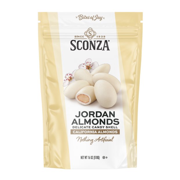 Jordan Almonds, Nothing Artificial, White 16oz
