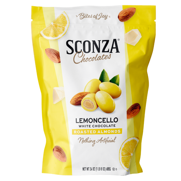 Lemoncello Almonds, 24 oz