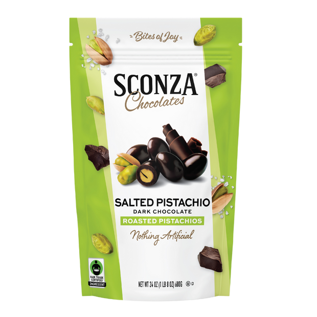 Dark Chocolate Sea Salt Pistachios, 24oz