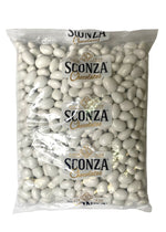 Sconza bulk jordan almonds in white