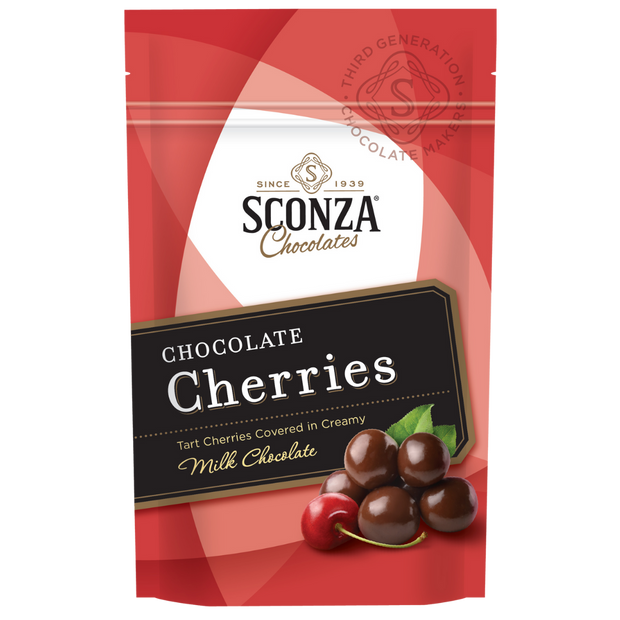 Chocolate Cherries, Milk Chocolate, 4.5oz