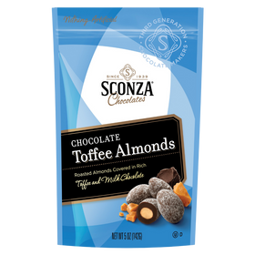 Chocolate Toffee Almonds, 5oz