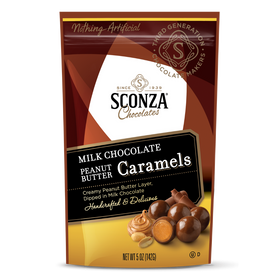 Milk Chocolate Peanut Butter Caramels, 5oz