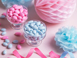 jordan almond candy in pink and blue for special occasions