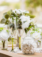 white jordan almond candy for wedding decorations
