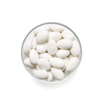 bulk White Jordan Almonds in a bowl