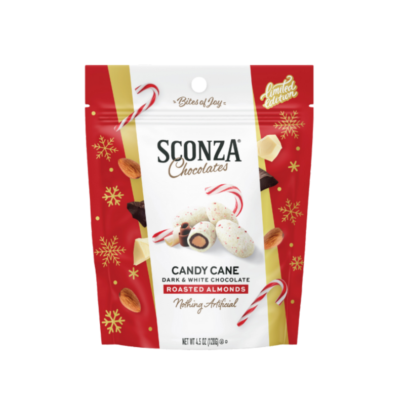 Candy Cane Almonds, 4.5oz