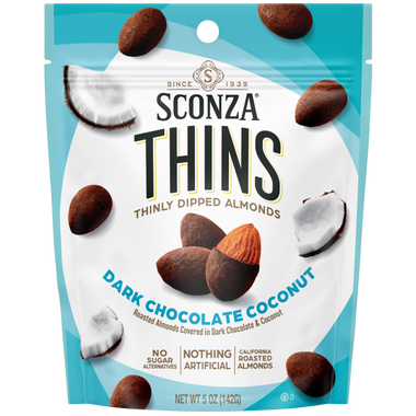 Dark Chocolate Coconut THINS, 5oz
