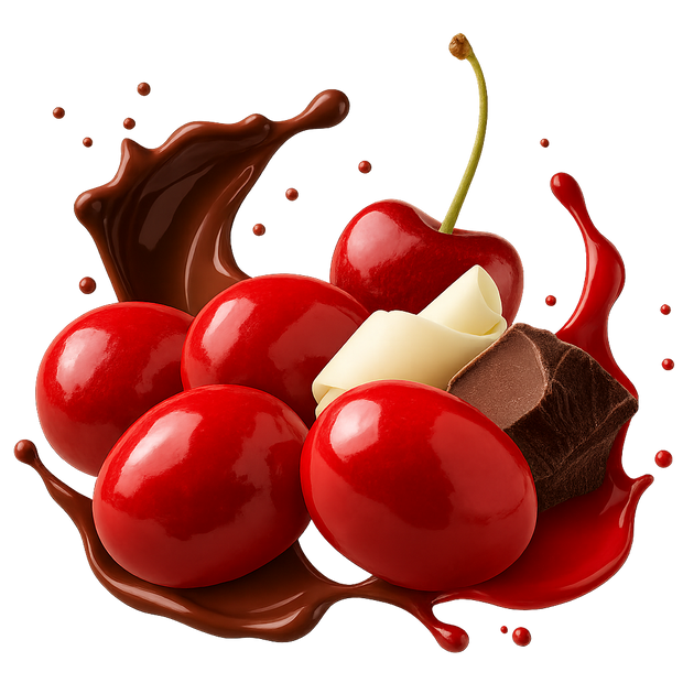 Double Chocolate Milk and White Chocolate Dried Cherries, 4.5oz