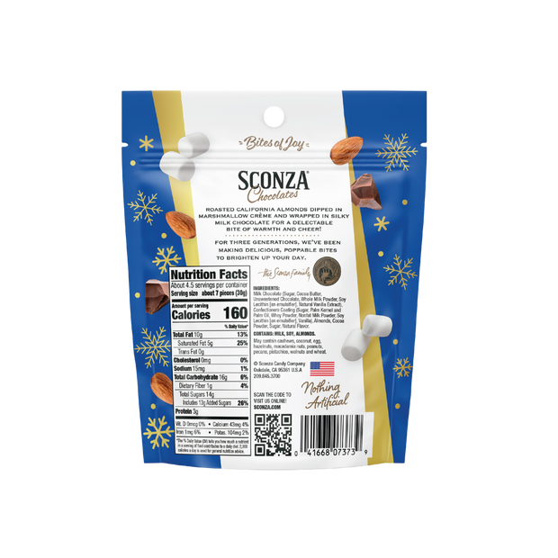 Hot Cocoa Almonds, 4.5oz