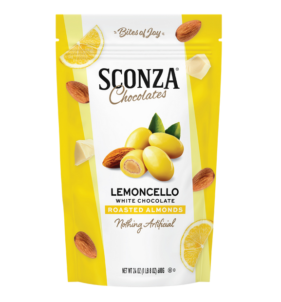 Lemoncello Almonds, 24 oz