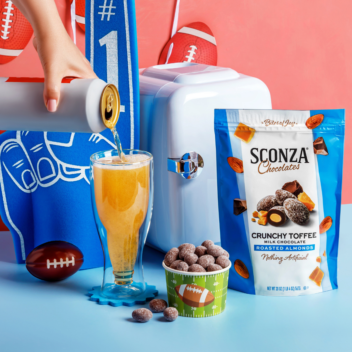 Crunchy Toffee Milk Chocolate Roasted Almonds, 5oz