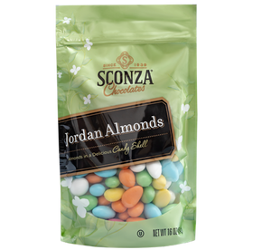 Jordan Almonds, Assorted 16oz
