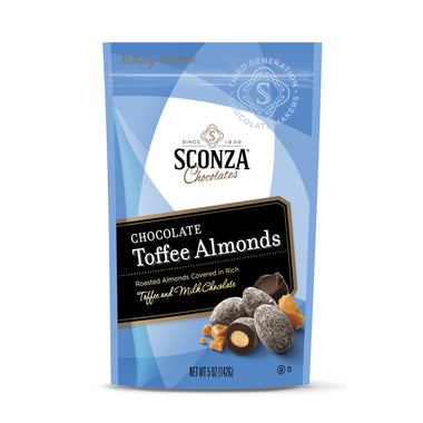 Chocolate Toffee Almonds, 5oz