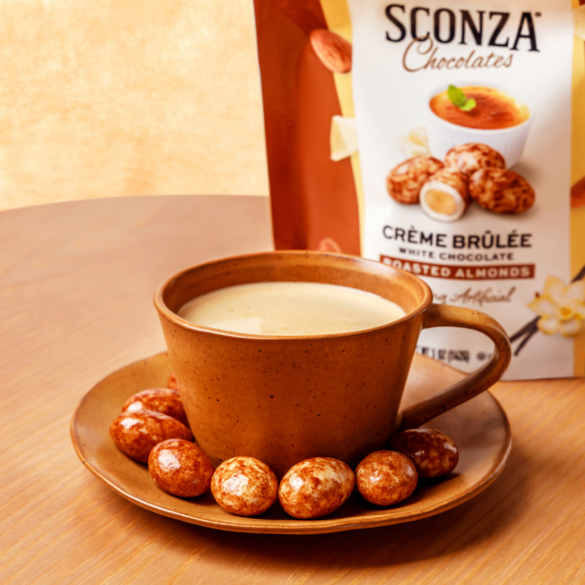 Crème Brûlée Almonds, 5oz